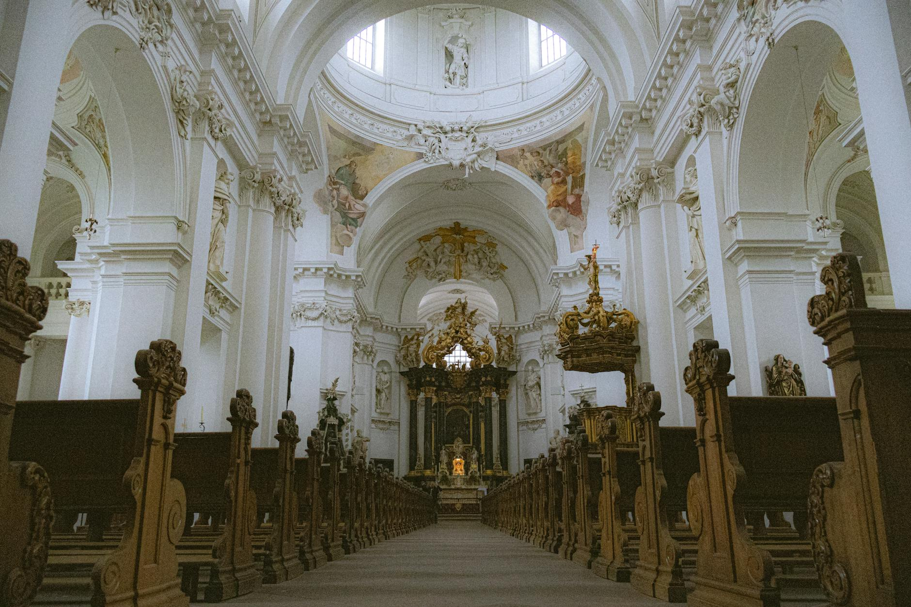 interior of gothenburg cathedral